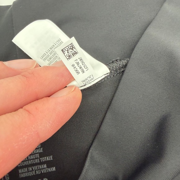 Aerie Black High Waisted Full Coverage Bikini Bottoms Cross Waist Size L NWT - Picture 8 of 11